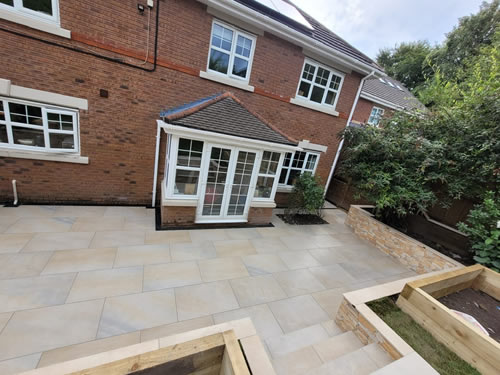 Bolton Porcelain garden paving & patios