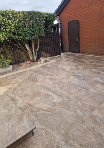 Porcelain paving & patios bolton